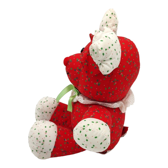 Dakin 1988 Collectible Plush Stuffed Toy Reindeer Vintage Holiday Christmas Bear - Picture 6 of 12